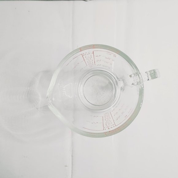 Vintage PYREX #508, 1 Cup 8oz Glass Measuring Cup with D Handle - Picture 5 of 5